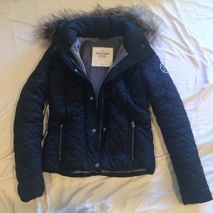 Abercrombie puffer jacket